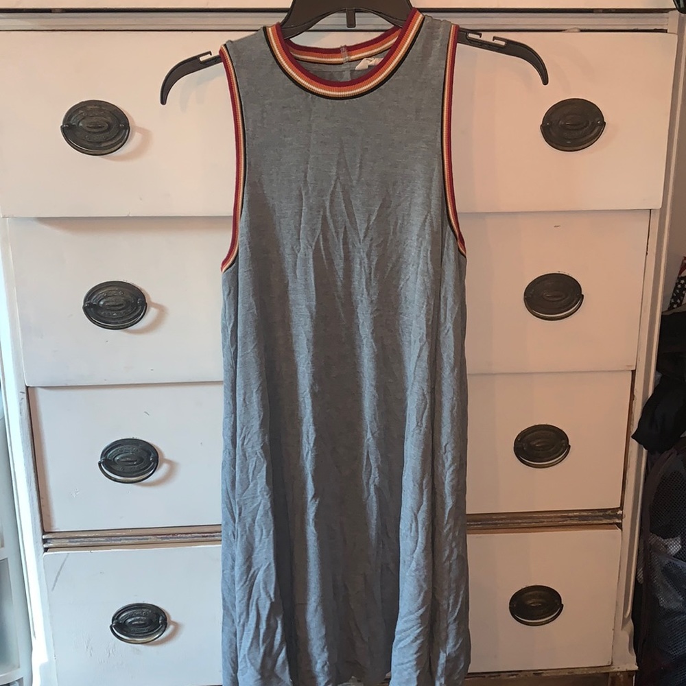American Eagle High Neck Swing Dress